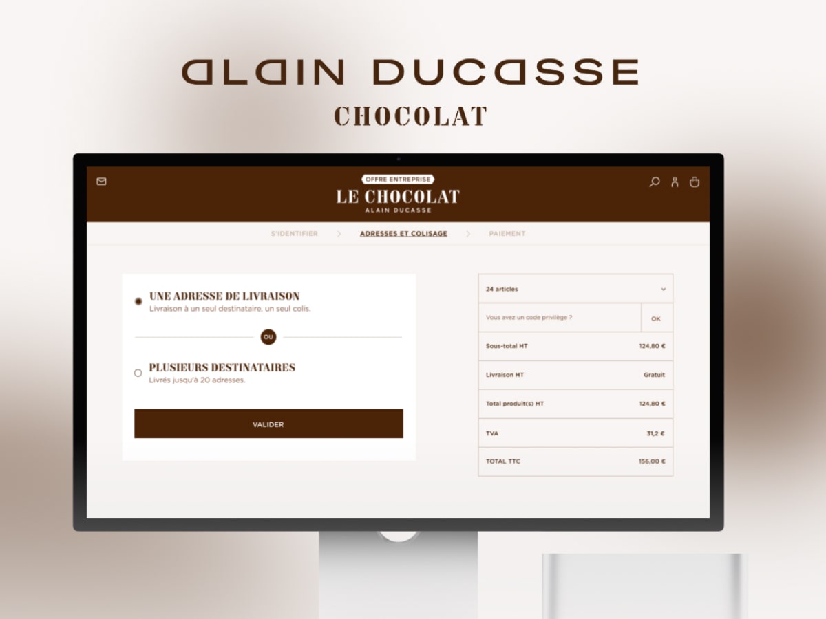 Chocolat Alain Ducasse B2B